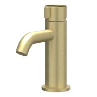 IVY Tribe Wastafelkraan - Model S - Geborsteld RVS 316 Mat Goud PVD