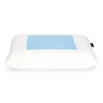 Hoofdkussen - Cooling Traagschuim - Voor Zij- En Rugslaper - Vulling: Traagschuim met coolgel - Dekbed-Discounter.nl