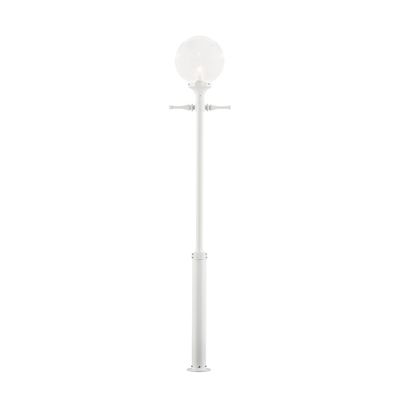 Lantaarnpaal Konstsmide Orion 468-250 mat wit 230V 1-lichts 240cm