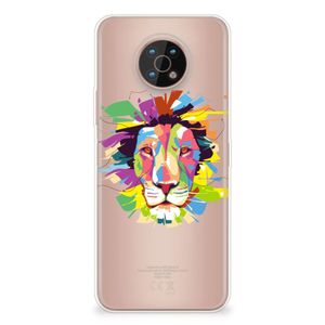 Nokia G50 Telefoonhoesje met Naam Lion Color