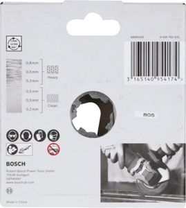 Bosch Accessoires X-LOCK Kegelborstel gevlochten draad 115mm Staal 0.5mm - 1 stuk(s) - 2608620731