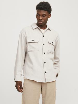 Jack - Jones Jjebradley Ollie Overshirt Ls Noos Overshirt Peyote