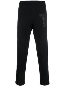 Moschino Teddy Bear cotton track pants - Noir