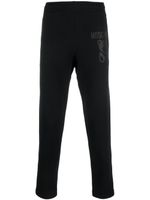 Moschino pantalon de jogging à motif ourson - Noir