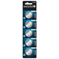 Mini everActive CR2430 lithiumbatterij blister van 5 stuks Mini everActive CR2430 lithiumbatterij blister van 5 stuks