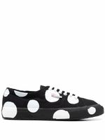 Superga baskets à pois - Blanc