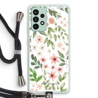 Botanical sweet flower heaven: Samsung Galaxy A52s 5G Transparant Hoesje met koord