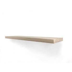 Woodbrothers Zwevende wandplank eiken recht 60x25cm