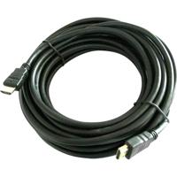 REEKIN 65414 HDMI-kabel HDMI Aansluitkabel HDMI-A-stekker 7.50 m Zwart