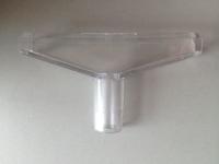 T-stuk 90 mm transp voor profiel-1