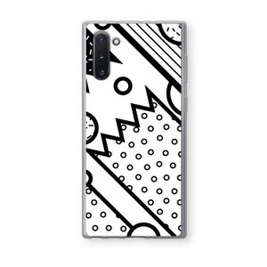 Pop Art #4: Samsung Galaxy Note 10 Transparant Hoesje