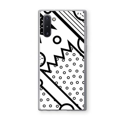 Pop Art #4: Samsung Galaxy Note 10 Transparant Hoesje