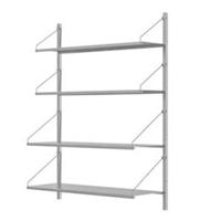 Frama Shelf Library H1084 Single wandkast roestvrijstaal