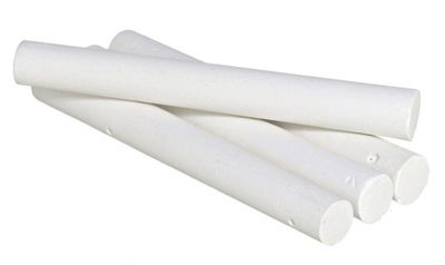 Milan schoolbordkrijt 8 cm wit 100 stuks Milan schoolbordkrijt 8 cm wit 100 stuks
