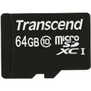 Transcend TS64GUSDXC10 flashgeheugen 64 GB MicroSDXC NAND Klasse 10