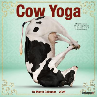 Koeien Yoga Kalender 2026 Mini