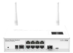 Mikrotik CRS109-8G-1S-2HnD-IN L3 Gigabit Ethernet (10/100/1000) Power over Ethernet (PoE) Wit