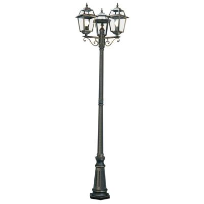 Searchlight Klassieke buitenlantaarnNew Orleans 3-lichts bronsbruin - 1528-3