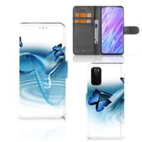 Samsung Galaxy S20 | Telefoonhoesje | Met pasjeshouder | Vlinders
