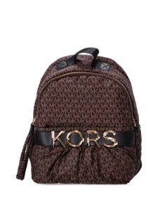 Michael Kors sac à dos à plaque logo - Marron