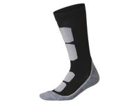 esmara Heren thermo sportsokken (Zwart/zilver, 45/46)