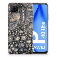 Huawei P40 Lite TPU Hoesje Krokodillenprint