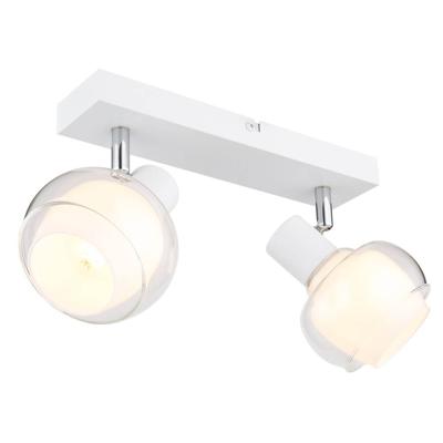 Globo Witte plafondlampTokki 2-lichts - 54309-2W