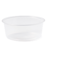 Bak | PP | 200ml | Ø101mm | 42mm | transparant | 1000 stuks