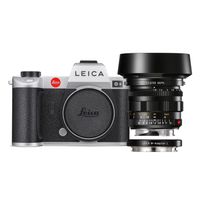 Leica SL2 systeemcamera Zilver + Noctilux-M 50mm f/1.2 ASPH + M-Adapter L - thumbnail