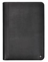 Schrijfmap desq a4 met rits ringmechaniek zwart