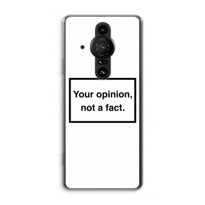 Your opinion: Sony Xperia Pro-I Transparant Hoesje