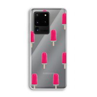 Waterijsje: Samsung Galaxy S20 Ultra Transparant Hoesje