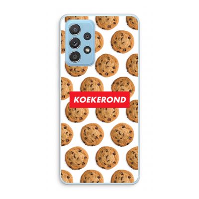 Koekerond: Samsung Galaxy A73 Transparant Hoesje