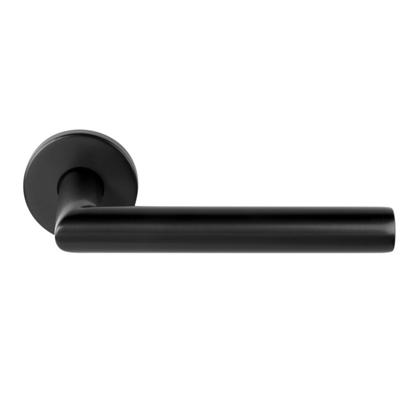 Formani LB2-19 BASICS deurkruk op rozet pvd gunmetal