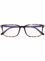 TOM FORD Eyewear lunettes de vue à monture carrée - Marron