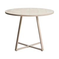 Kave Home Tella tuintafel Ø120 cm Beige