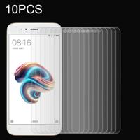 10 stuks Xiaomi Mi 5 X / A1 0 26 mm 9H oppervlaktehardheid 2.5D Explosieveilig volledig scherm getemperd glas scherm Film