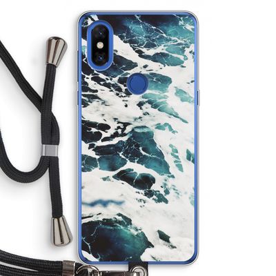 Golven: Xiaomi Mi Mix 3 Transparant Hoesje met koord