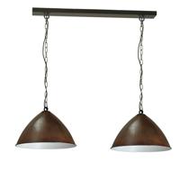 Masterlight Stoere eetkamerlamp Industria 2x52 2006-25-06-K-130-2