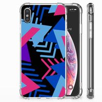 Apple iPhone Xs Max Shockproof Case Funky Triangle - thumbnail