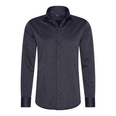 Ferlucci - heren overhemd zwart - Napoli Ferlucci - heren overhemd zwart - Napoli