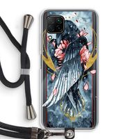 Golden Raven: Huawei P40 Lite Transparant Hoesje met koord