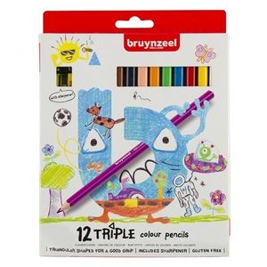 Bruynzeel Kids Kleurpotloden Triple 12st