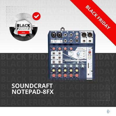 Soundcraft Notepad-8FX mixer