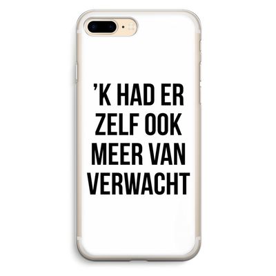 Meer verwacht: iPhone 7 Plus Transparant Hoesje