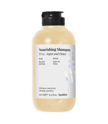 FarmaVita backbar nourishing shampoo n°02 argan and honey 250ml