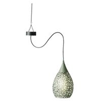 Hanglamp solar - groen - ijzer - 21 cm - tuinverlichting