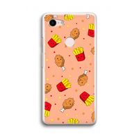 Chicken 'n Fries: Google Pixel 3 Transparant Hoesje