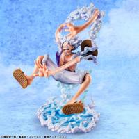 One Piece Portrait.Of.Pirates PVC Figure Evolutionary History Monkey D. Luffy Gear Fifth 26 cm