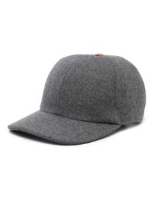 Lorena Antoniazzi casquette en laine vierge - Gris